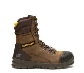 Accomplice X 8 Inch Steel-Toe Waterproof Work Boot Brown