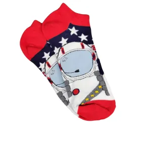 Astronaut Ankle Socks (Adult Large - Men's Shoe Sizes 8-12)