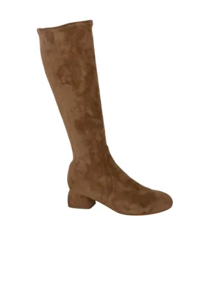 Banyan Caramel Microsuede Long Boots