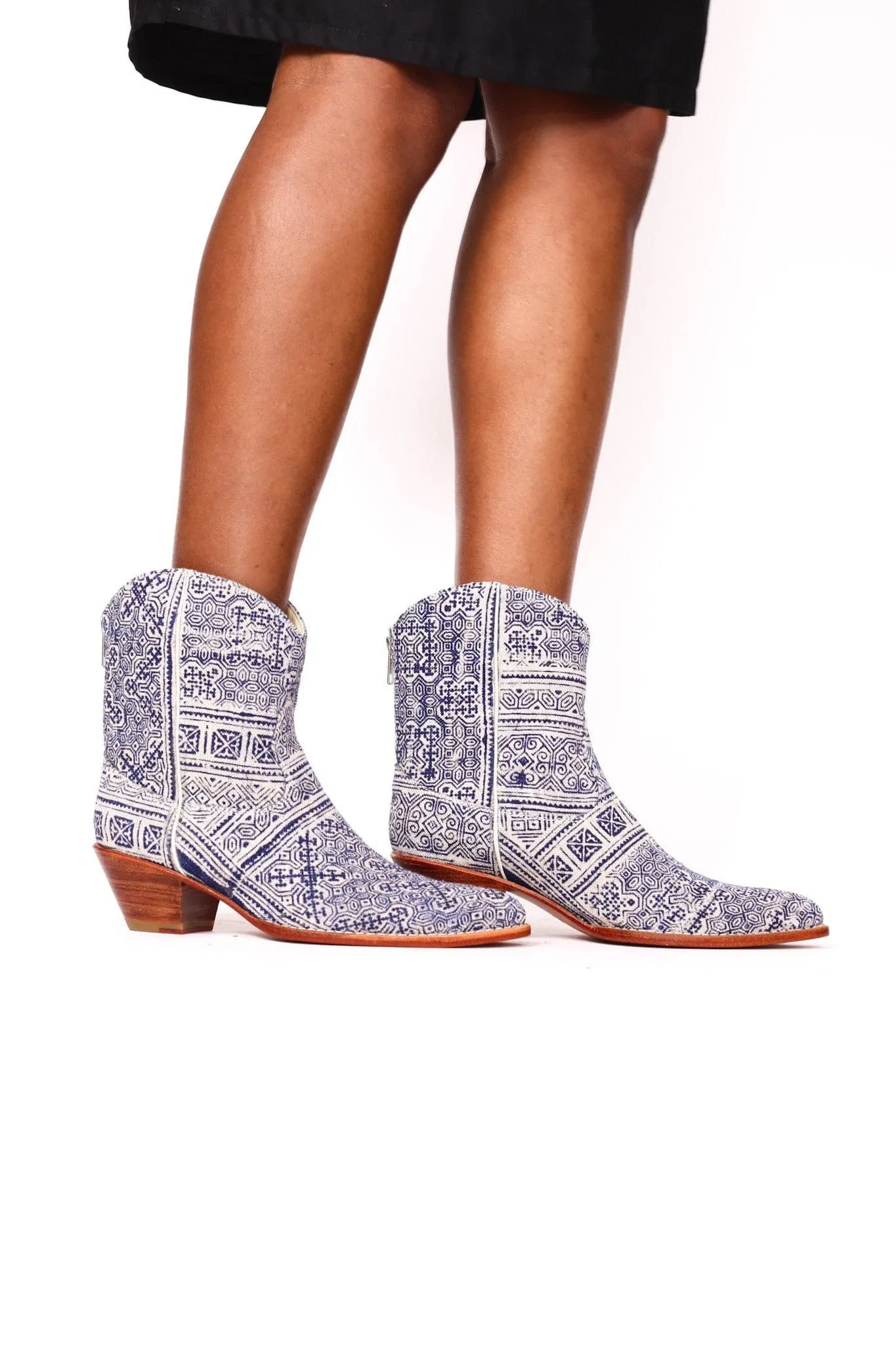 BATIK INDIGO BOOTIES NATASHA