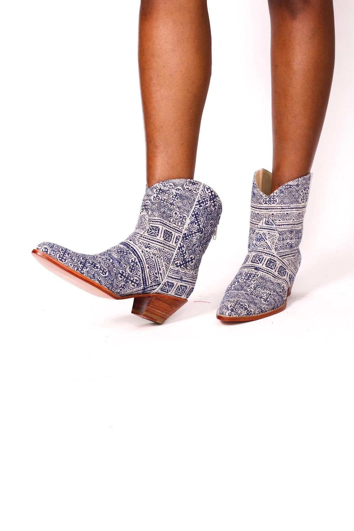 BATIK INDIGO BOOTIES NATASHA