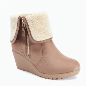 Beige Boots