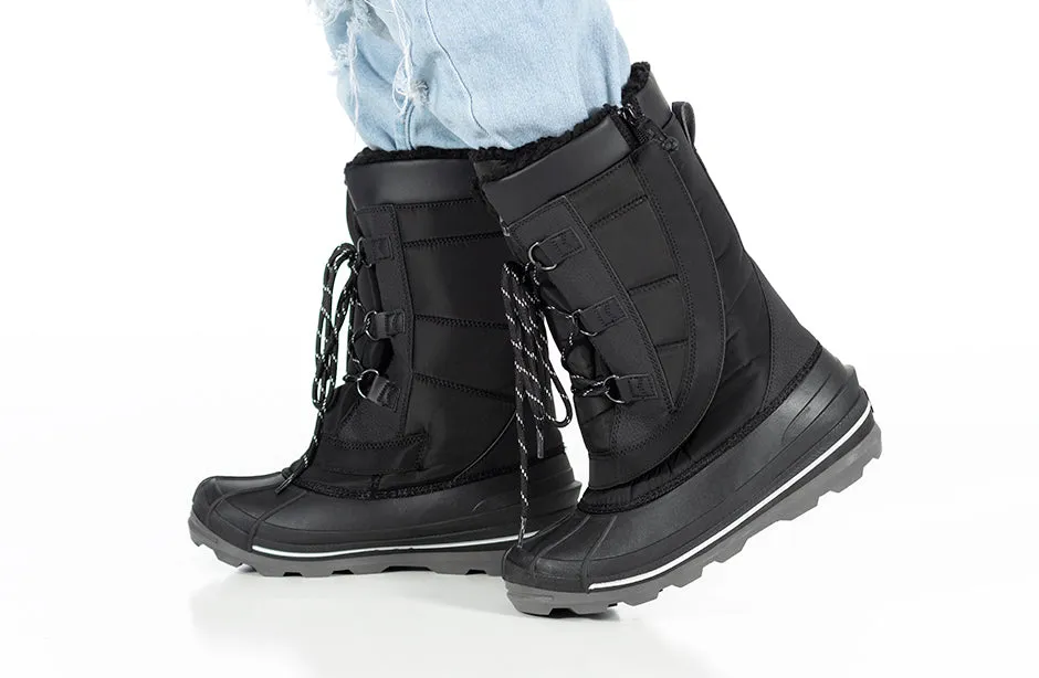 Black BILLY Ice Winter Boots