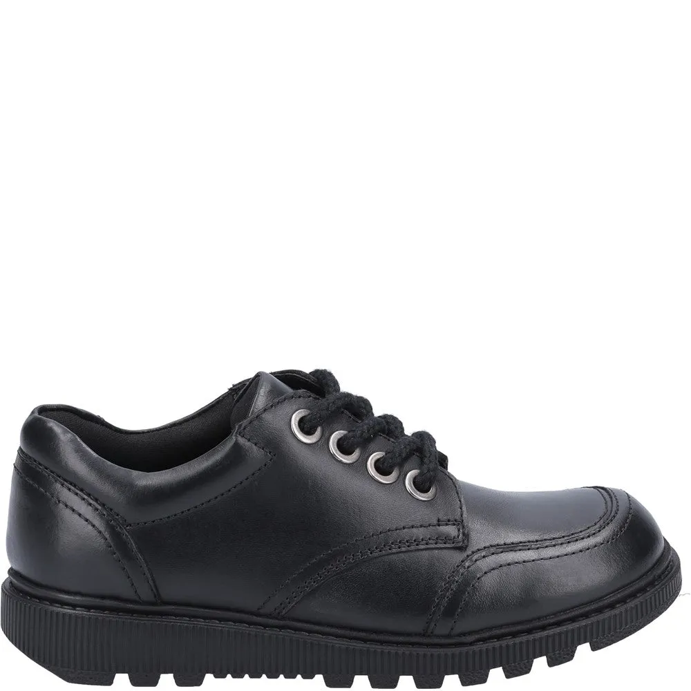 Black Kiera Junior School Shoes