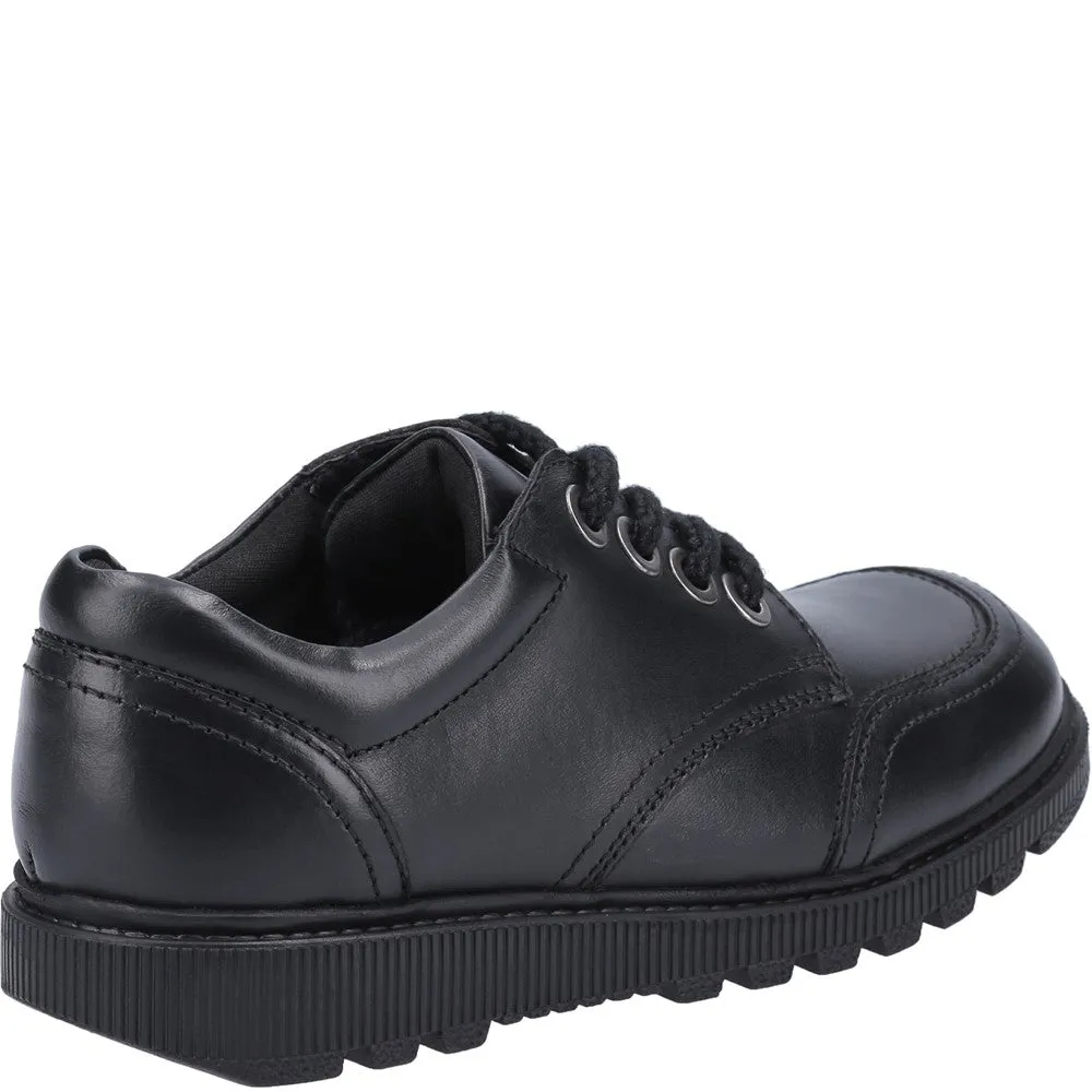 Black Kiera Junior School Shoes