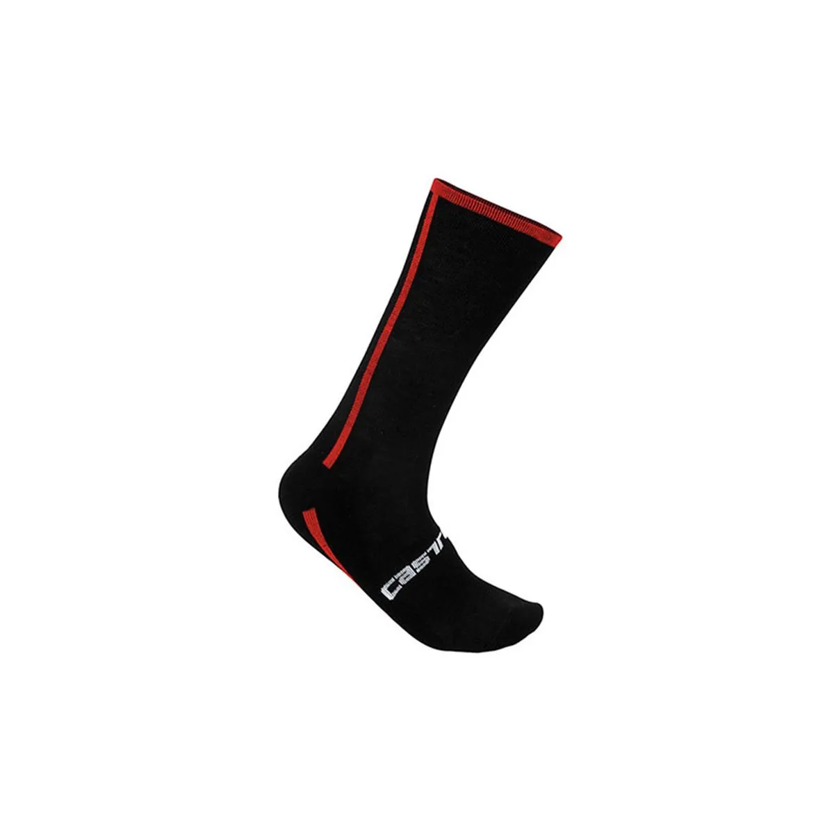 Castelli Venti Cycling Sock - Black-Red