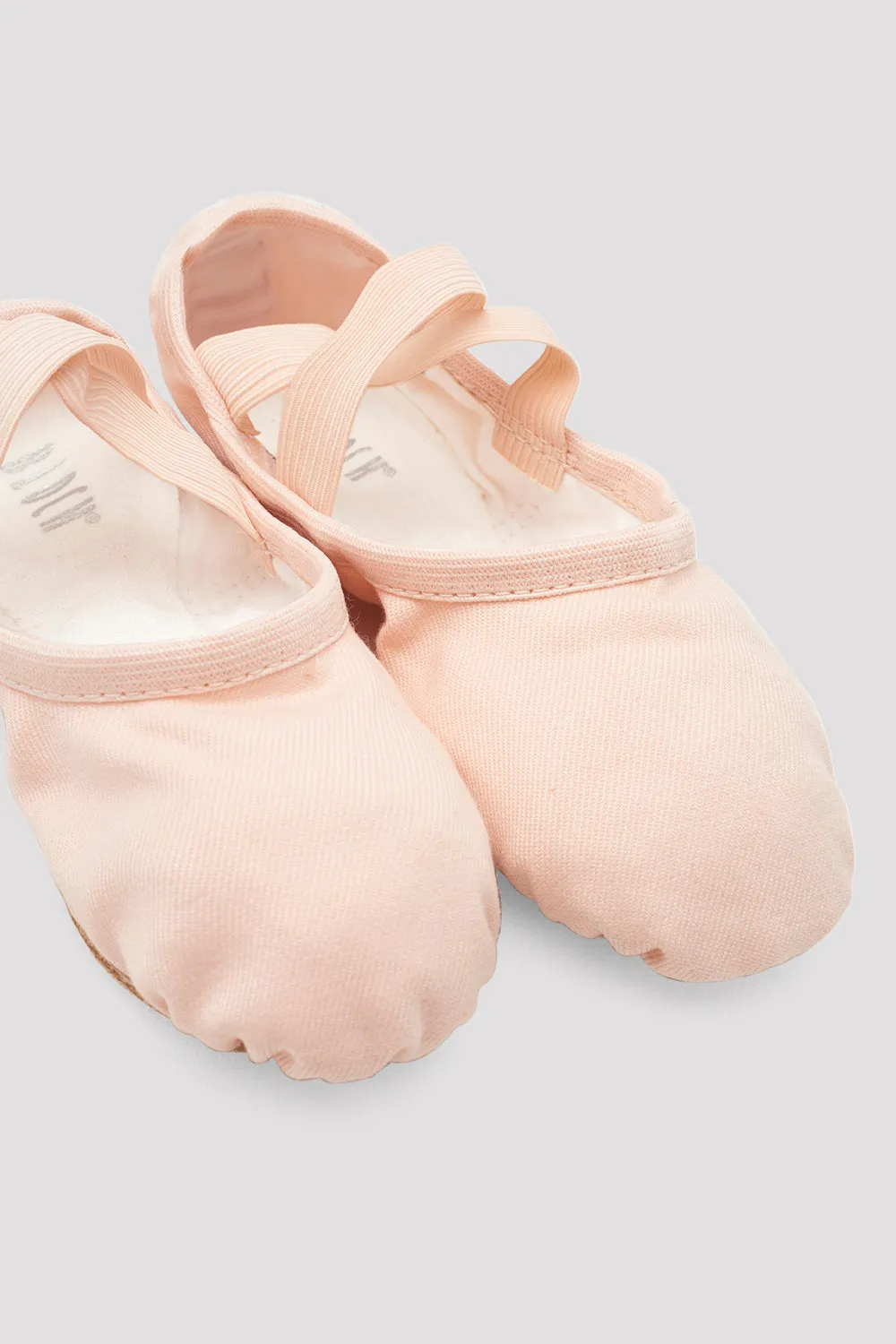 Childrens Performa Stretch Canvas Ballet Shoes