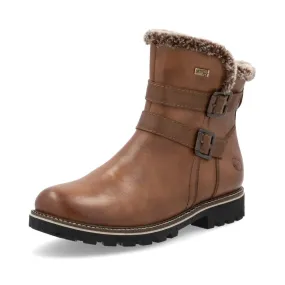 D8484-24 Brown Side Zip Lined RTex