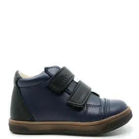 Emel Black and Navy Baby Sneaker