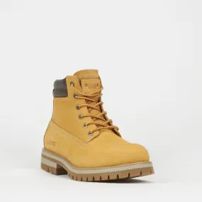 Jeep Honey Tan Leather Rugged worker Boot