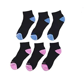 K-Swiss Women's Cushioned Court Performance Quarter Socks (6- or 12-Pairs)