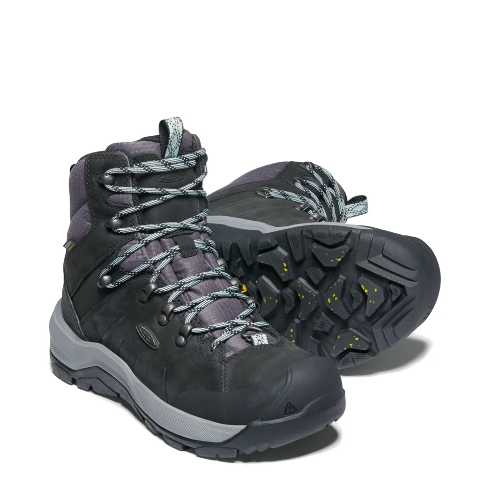 KEEN Women's Revel IV Mid Waterproof Boot (Black)