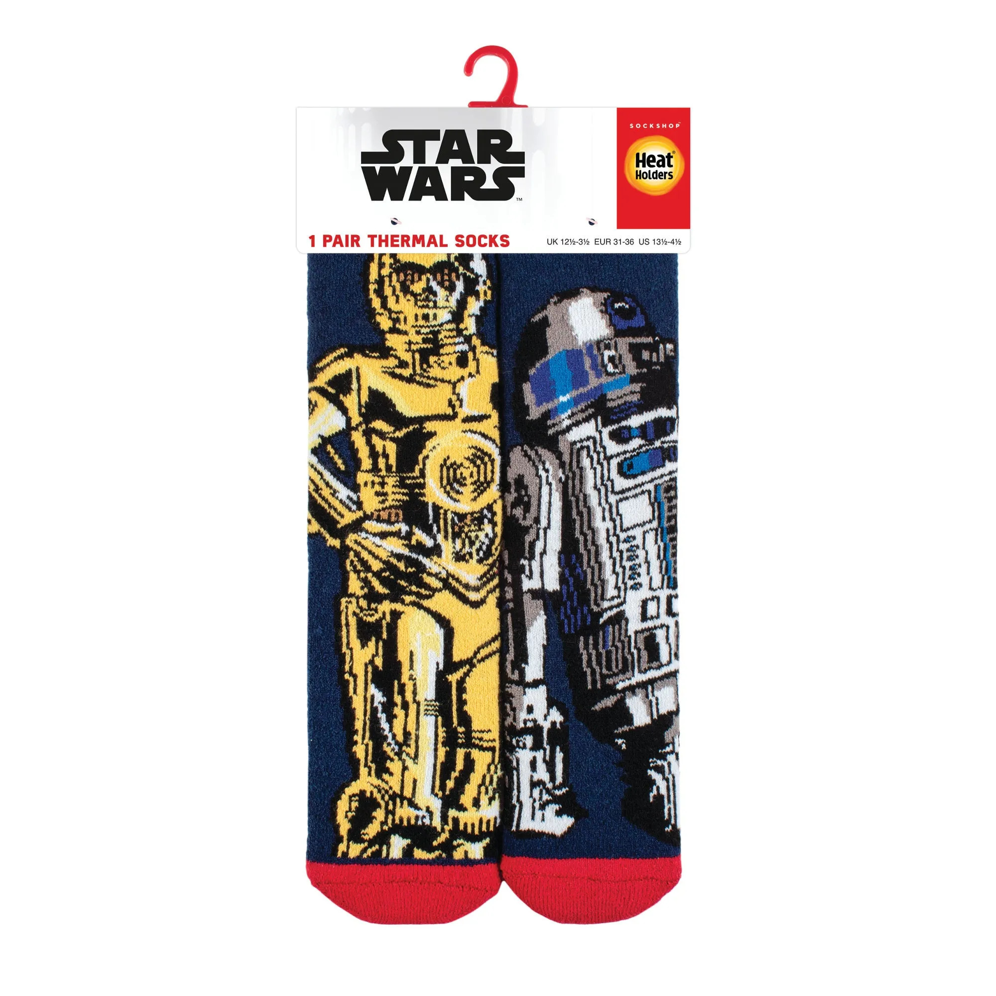 Kids Lite Star Wars Socks - R2D2 & C3PO