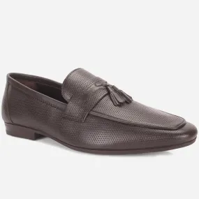 Men "ASTON" Leather Slide In Loafers Shoes