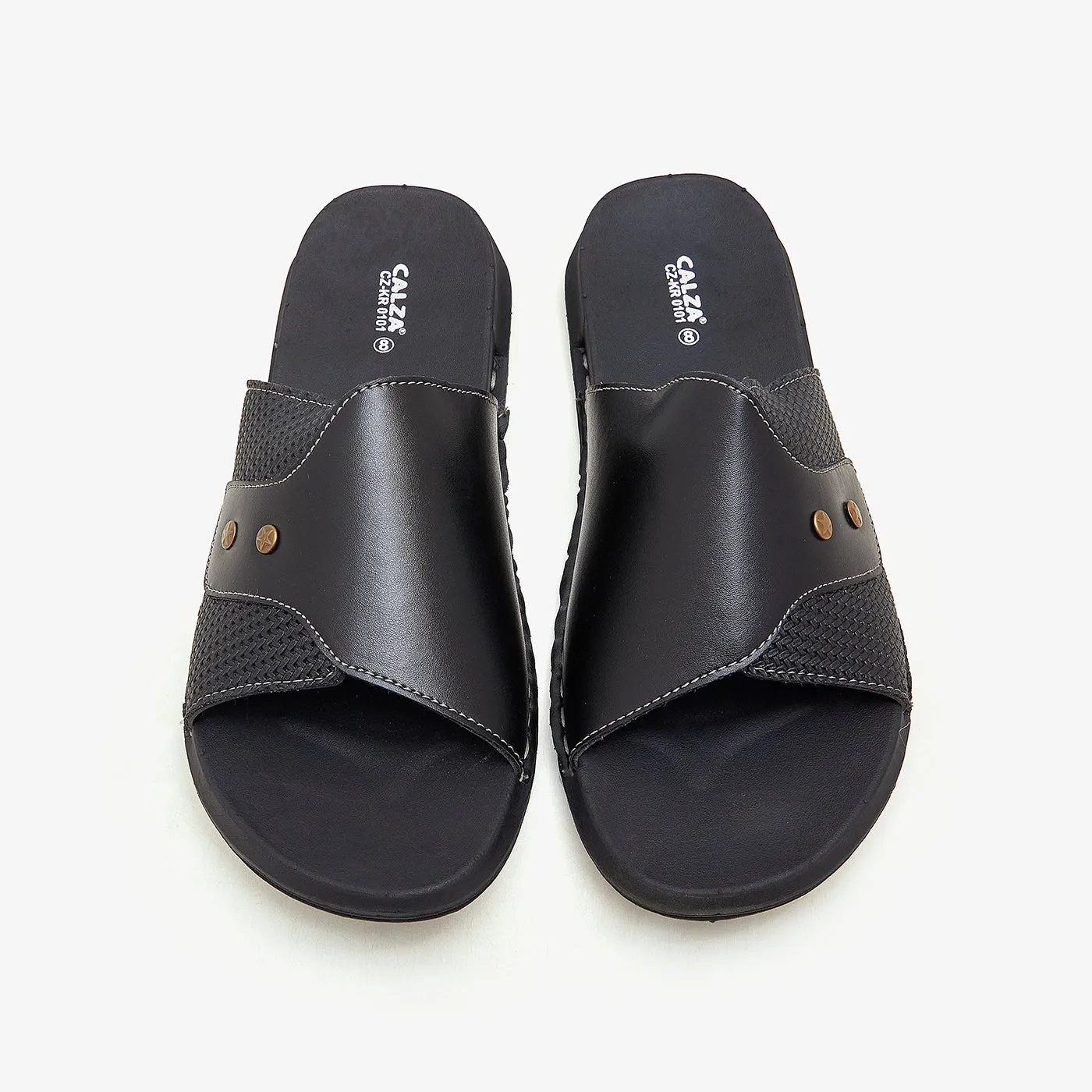 Men's Round-Toed Chappals