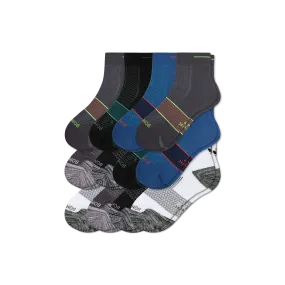 Men's Running Quarter Sock 12-Pack