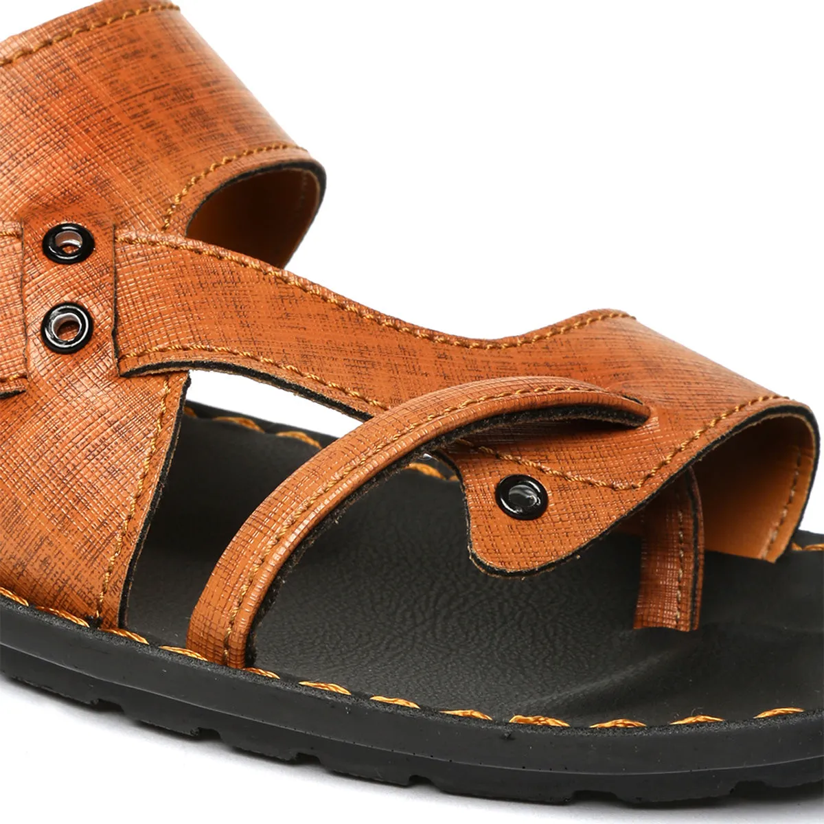 Men's Tan Vertex Flip-Flops