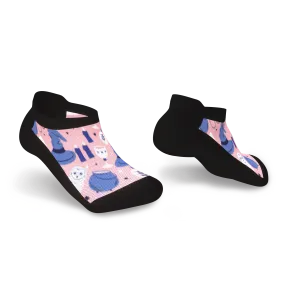 Wine & Witches Diabetic Ankle Socks