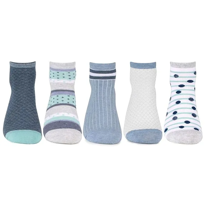 Women Cotton Fashion Socks - Pack Of 5