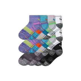 Women's Running Quarter Sock 12-Pack